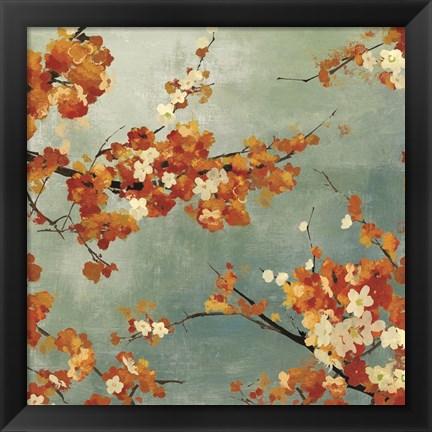 Framed Orange Blossoms II Print