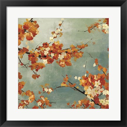 Framed Orange Blossoms II Print