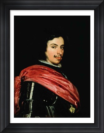 Framed Portrait of Francesco I d&#39;Este Print