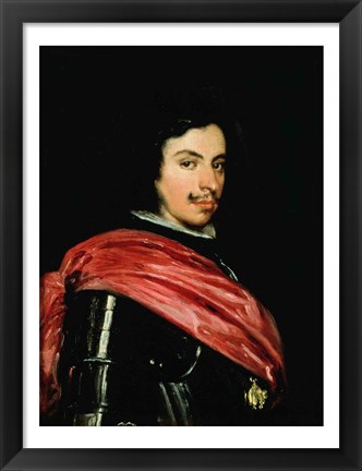 Framed Portrait of Francesco I d&#39;Este Print