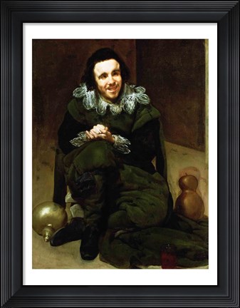 Framed Buffoon Calabacillas Print