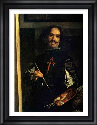 Framed Las Meninas (figure) Print