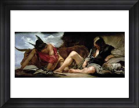 Framed Mercury and Argus, c.1659 Print