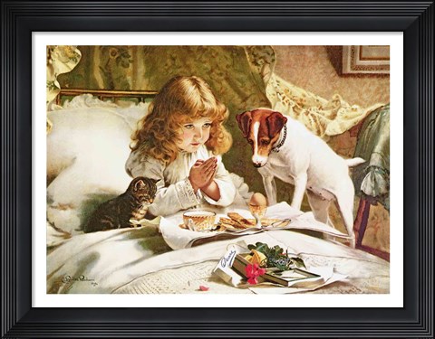 Framed Suspense, poster Print