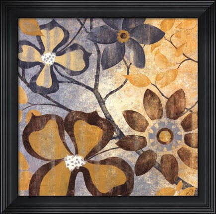 Framed Enchanted Garden II Print