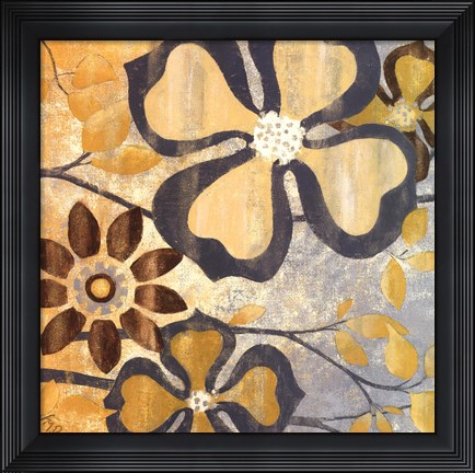 Framed Enchanted Garden I Print