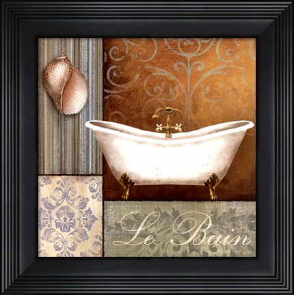 Framed Le Bain Print