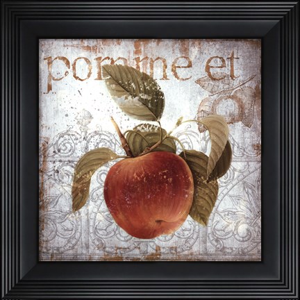 Framed Pomme Print