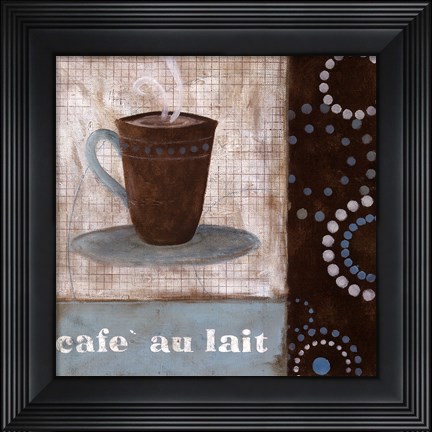 Framed Cafe Au Lait Print