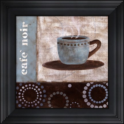 Framed Cafe Noir Print