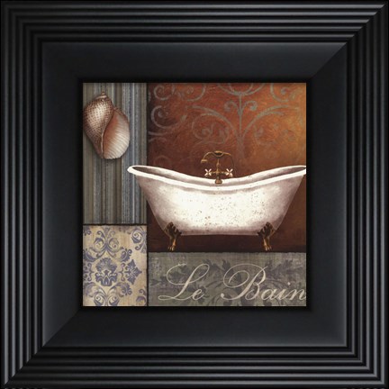 Framed Le Bain Print