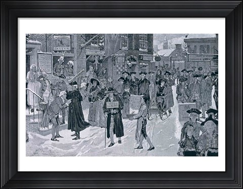 Framed &#39;The Master Caused us to have some Beere&#39; Print