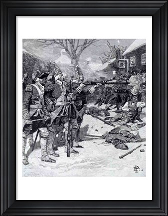 Framed &#39;Boston Massacre&#39; Print