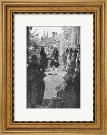 Framed Inauguration Print