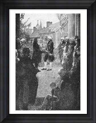 Framed Inauguration Print