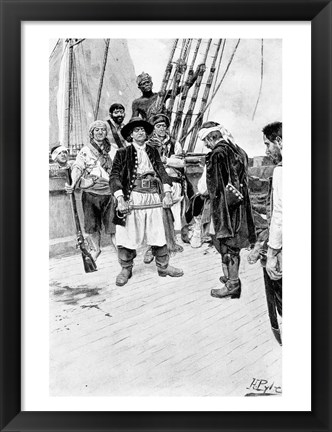 Framed Captain Tongrelow Took the Biggest Print