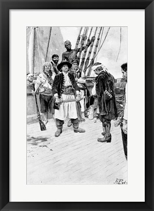 Framed Captain Tongrelow Took the Biggest Print