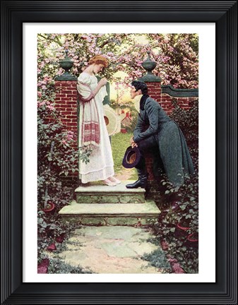 Framed When All the World Seemed Young Print