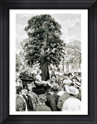 Framed &#39;The Nation is at War and Must Have Men&#39; Print