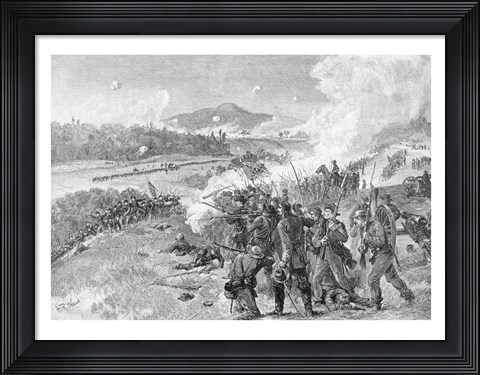 Framed Battle of Resaca, Georgia, May 14th 1864 Print