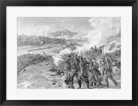 Framed Battle of Resaca, Georgia, May 14th 1864 Print