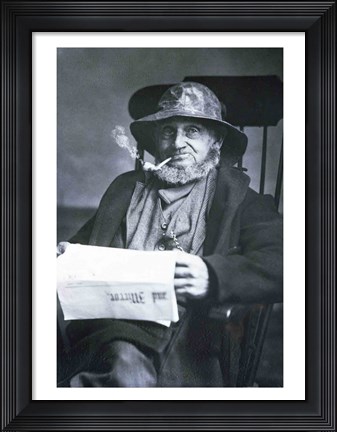 Framed Old Salt Print