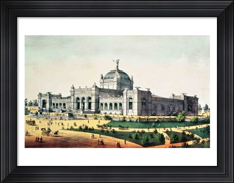 Framed Grand United States Centennial Exhibition, Fairmount Park, Philadelphia, 1876 Print