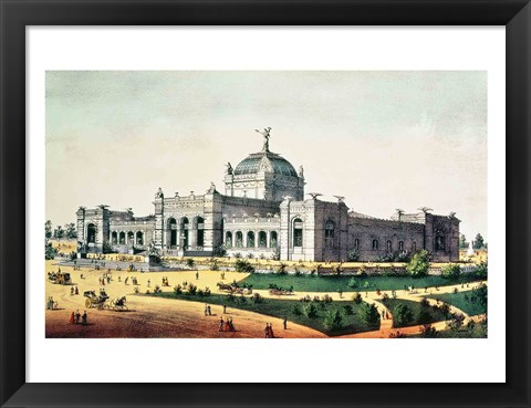 Framed Grand United States Centennial Exhibition, Fairmount Park, Philadelphia, 1876 Print