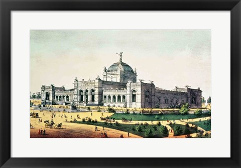 Framed Grand United States Centennial Exhibition, Fairmount Park, Philadelphia, 1876 Print