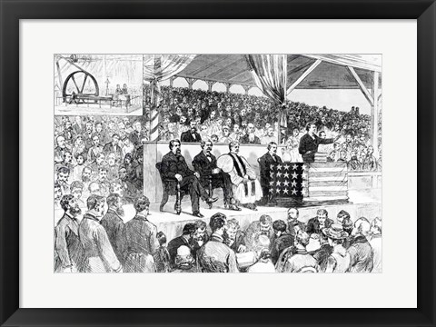 Framed Atlanta International Cotton Exposition: Opening Address by Governor Colquitt Print