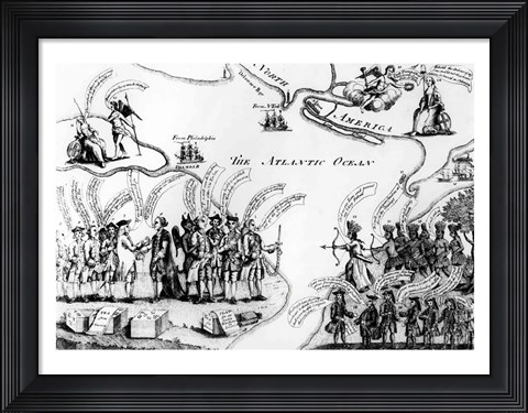 Framed Liberty Triumphant Print
