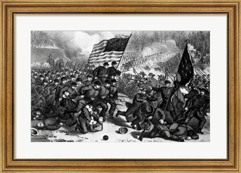 Framed Second Battle of Bull Run Print