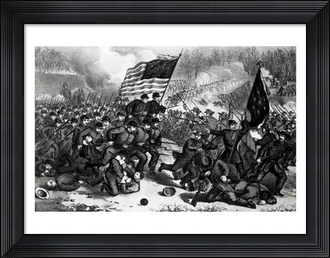 Framed Second Battle of Bull Run Print