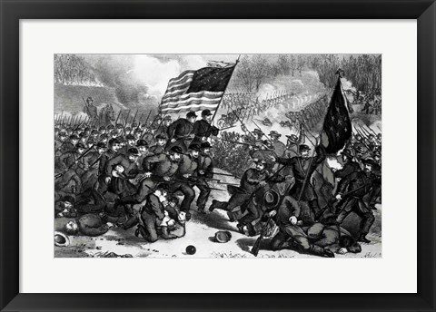 Framed Second Battle of Bull Run Print