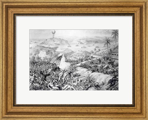 Framed Capture of El Caney Print
