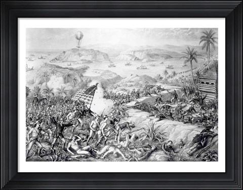 Framed Capture of El Caney Print