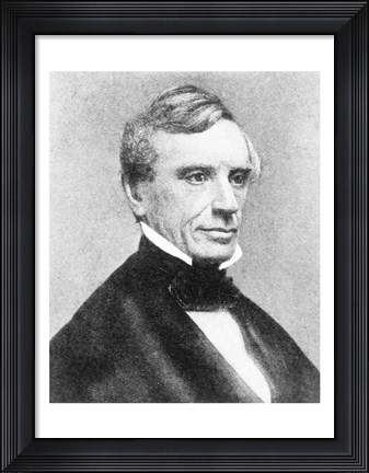Framed Samuel Morse Print
