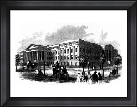 Framed Patent Office Print