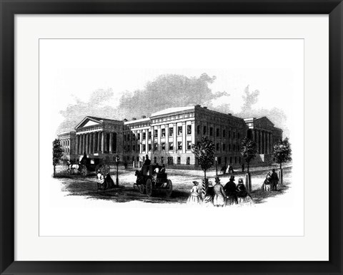 Framed Patent Office Print