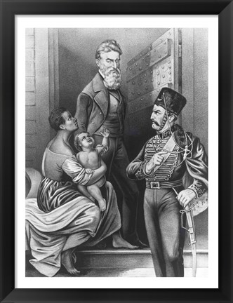 Framed John Brown Print