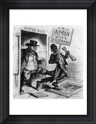 Framed John Bull Since the Southern Rebellion Print