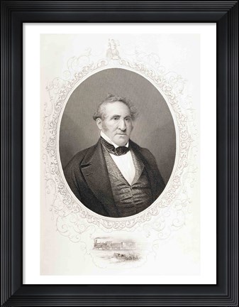Framed Thomas Hart Benton Print