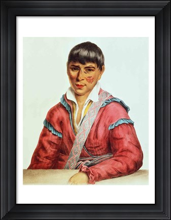 Framed Paddy Carr, Creek Interpreter Print
