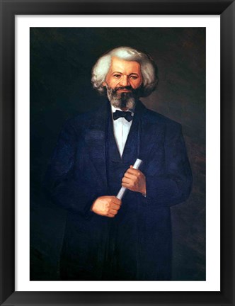 Framed Portrait of Frederick Douglass Print