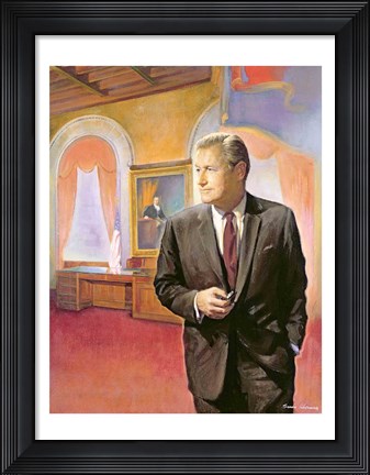 Framed Governor Nelson A. Rockefeller Print