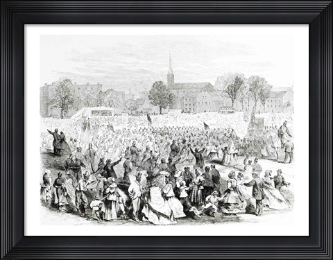 Framed Celebration of the Abolition of Slavery Print