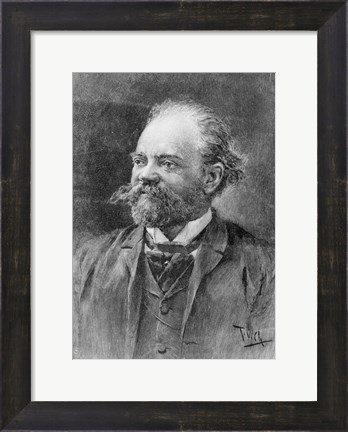 Framed Anton Dvorak, 1894 Print