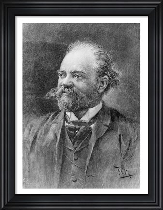 Framed Anton Dvorak, 1894 Print