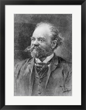 Framed Anton Dvorak, 1894 Print