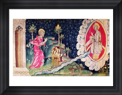 Framed River of Paradise Print